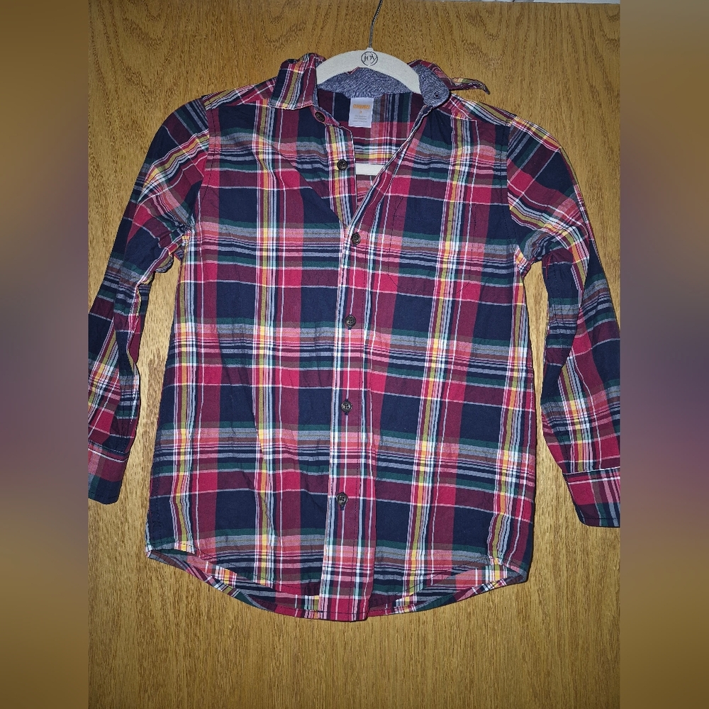 Gymboree Multicolor Plaid Shirt